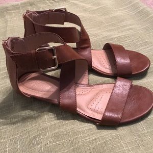 Dexflex comfort wedge sandals.